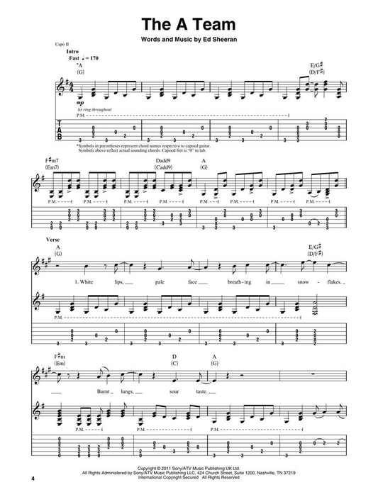 Deluxe Guitar Play-Along Vol.9 - Ed Sheeran