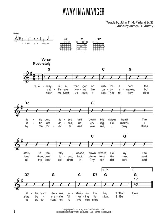 Guitar Method - Easy Pop Christmas Rhythms