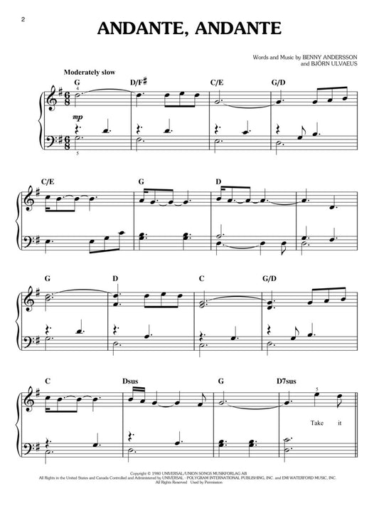 Easy Piano - Mamma Mia! Here We Go Again