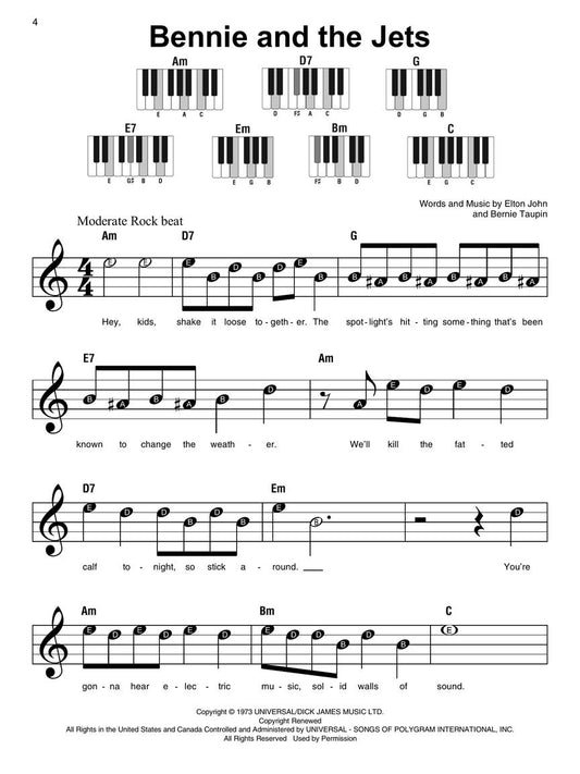 Super Easy Songbook - Elton John