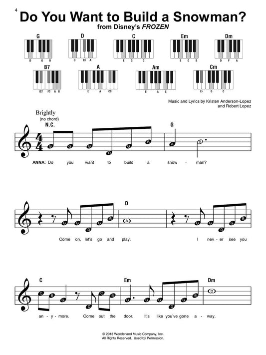 Super Easy Songbook - Frozen Collection