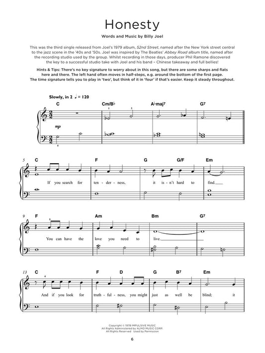 Really Easy Piano - Billy Joel (16 Iconic Hits)