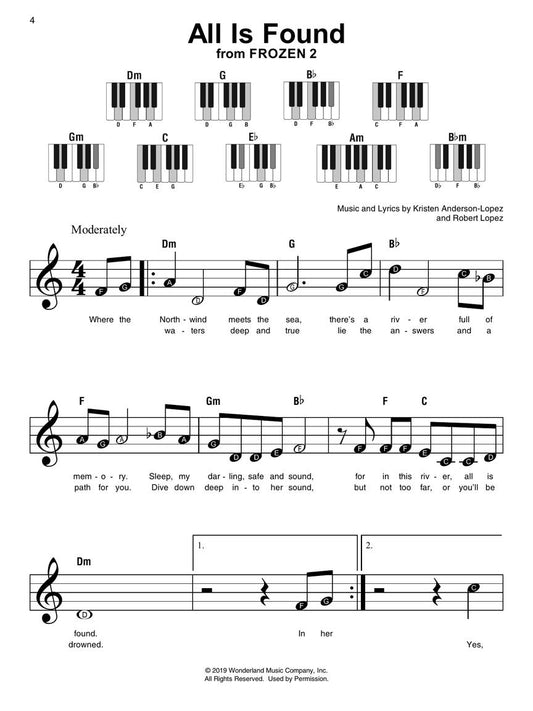 Super Easy Songbook - Beautiful Melodies