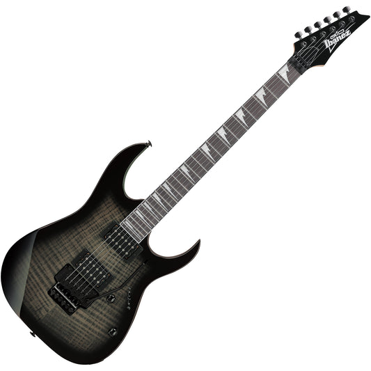 Ibanez GRG320FA Gio Series HH Electric Guitar (Transparent Black Sunburst)