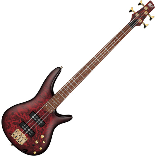 Ibanez Standard SR300EDXZM Bass Guitar (Wine Red Frozen Matte)
