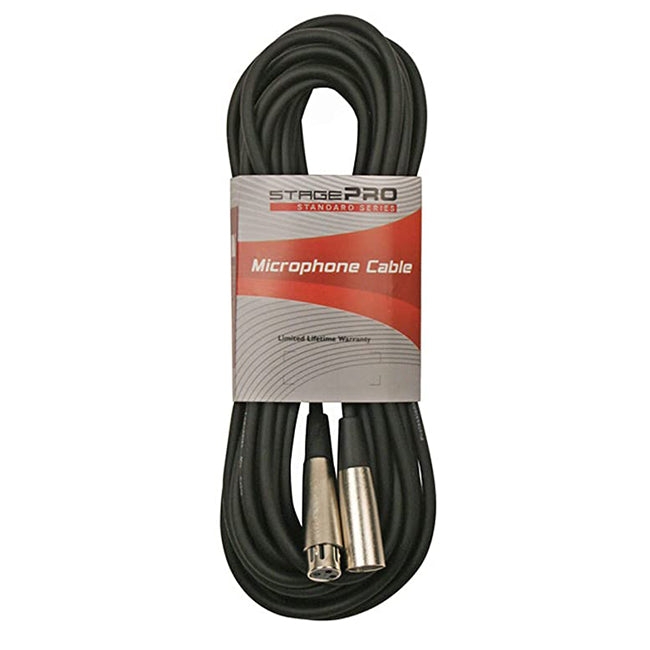 StagePro Microphone Cable Xlr>Xlr 20Ft