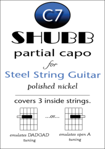 Shubb SC7 Partial Capo Brass