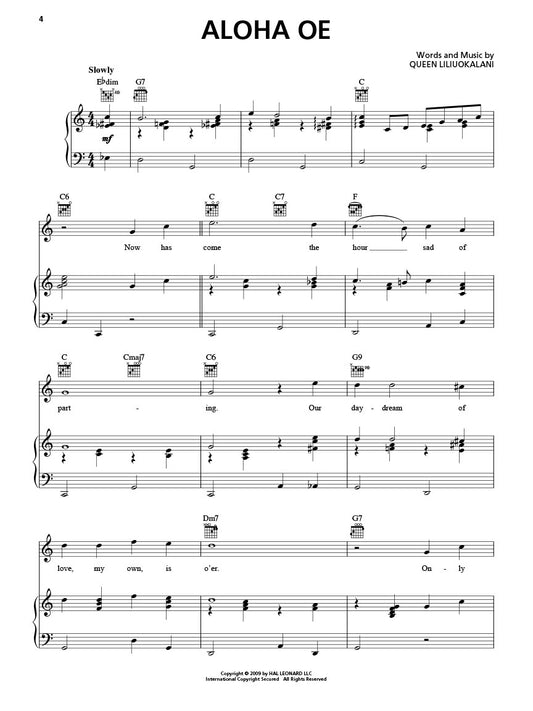 The Most Requested Island Songs (Piano, Vocal and Guitar)