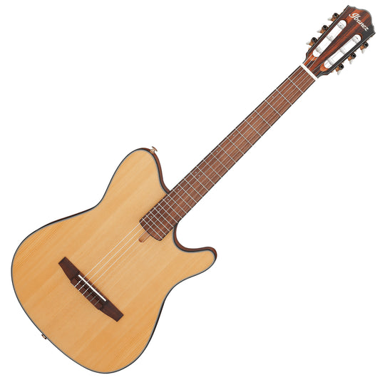 Ibanez FRH10NNTF Electro-Nylon Classical Electric Guitar Natural
