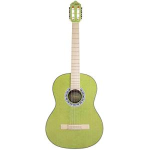 Valencia VC354 4/4 Size Hybrid Classical Guitar Green (H)