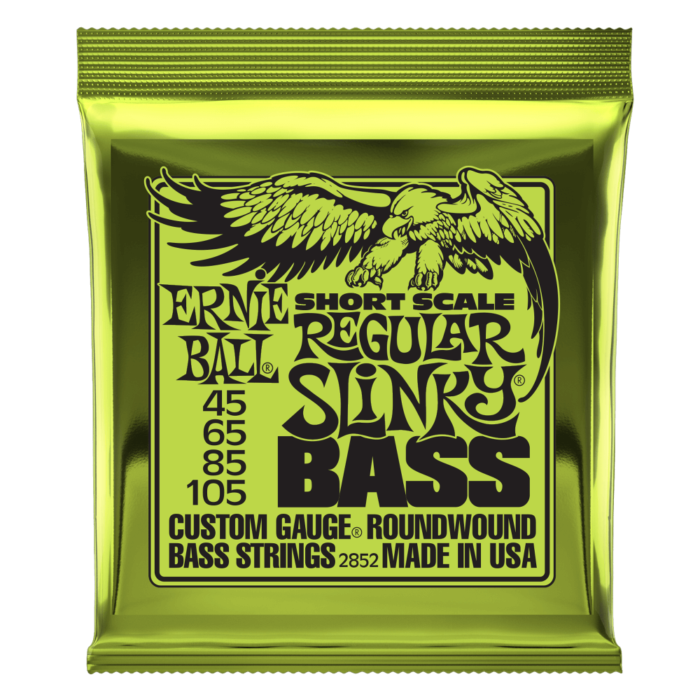 Ernie Ball Bass Strings 45-105 Short Scale Regular Slinky
