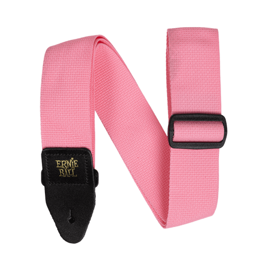 Ernie Ball Polypro Guitar Strap (Pink Sunrise)