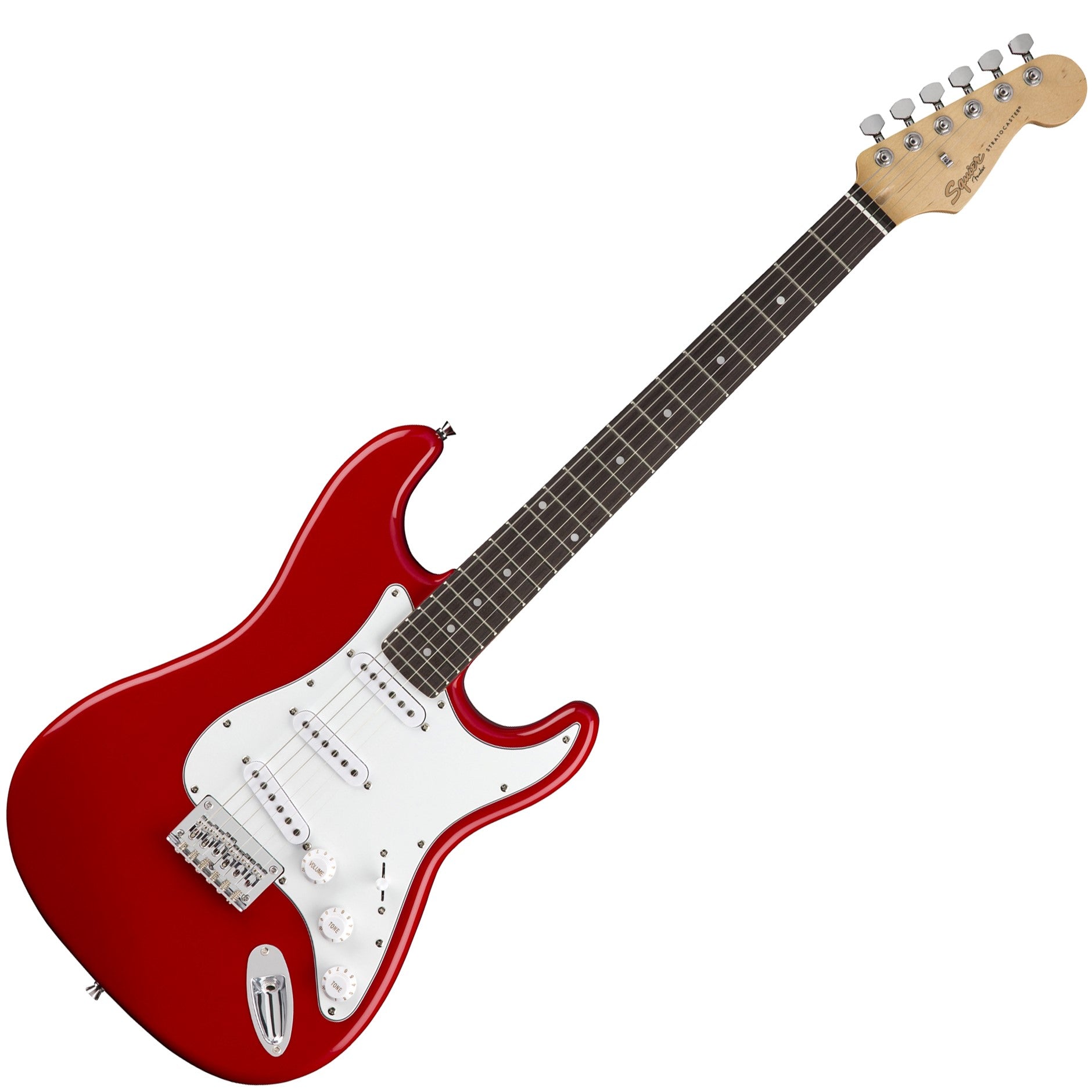 Fender Squier Bullet Stratocaster Electric Guitar (Red) – Kingdom Music