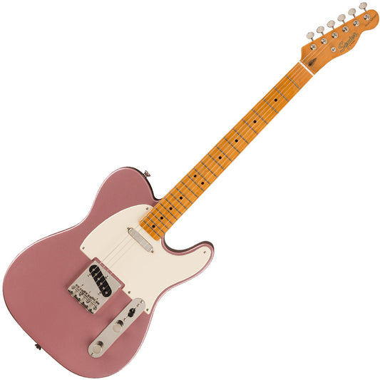 Fender Squier 0374031566 Classic Vibes 50's Series Telecaster Electric Guitar (Burgundy Mist)
