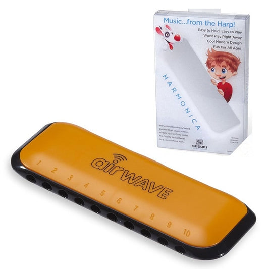 Suzuki Airwave Harmonica (Orange)
