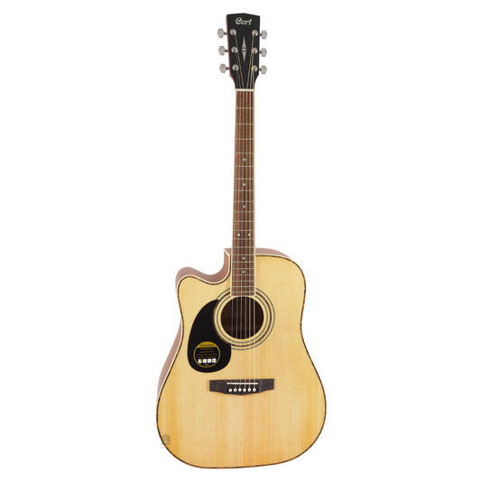 Cort C-AD880CE Left-handed Acoustic Electric Guitar (Natural)