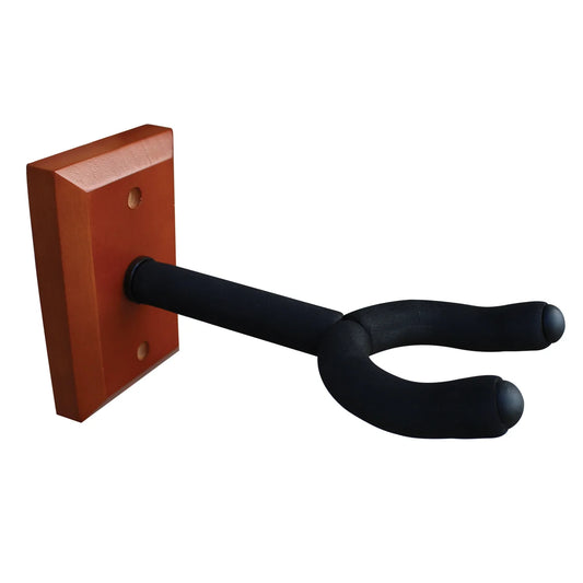 Armour GWM5 Guitar Wall Hanger w/Wood Base