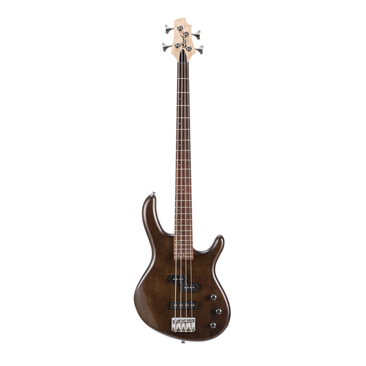 Cort Action PJ Bass Guitar (Open Pore Walnut)