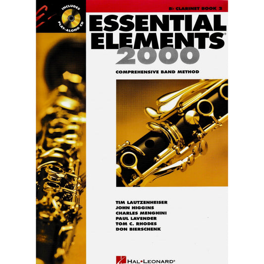 Essential Elements 2000 - Comprehensive Band Method for Bb Clarinet (Book 2)