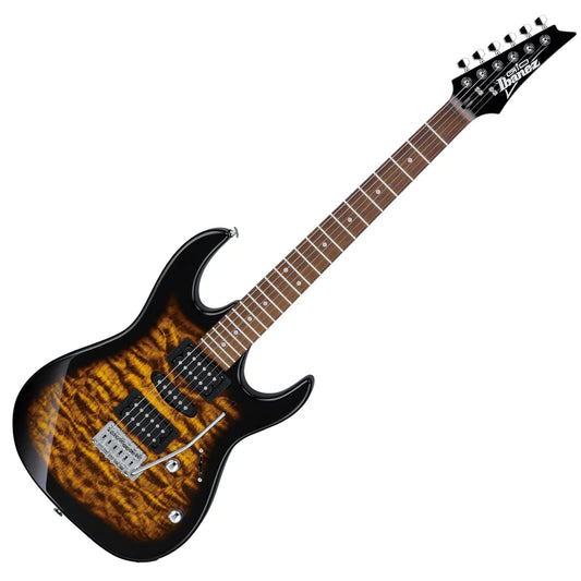 Ibanez GRX70QASB Electric Guitar (Sunburst)