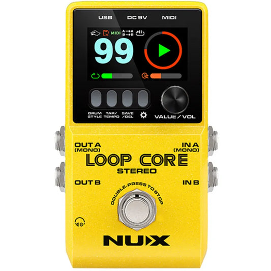 NUX LCS Looper Core Stereo Effects Pedal