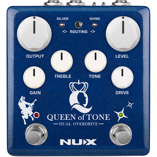 NUX Queen Of Tone Dual Overdrive Pedal