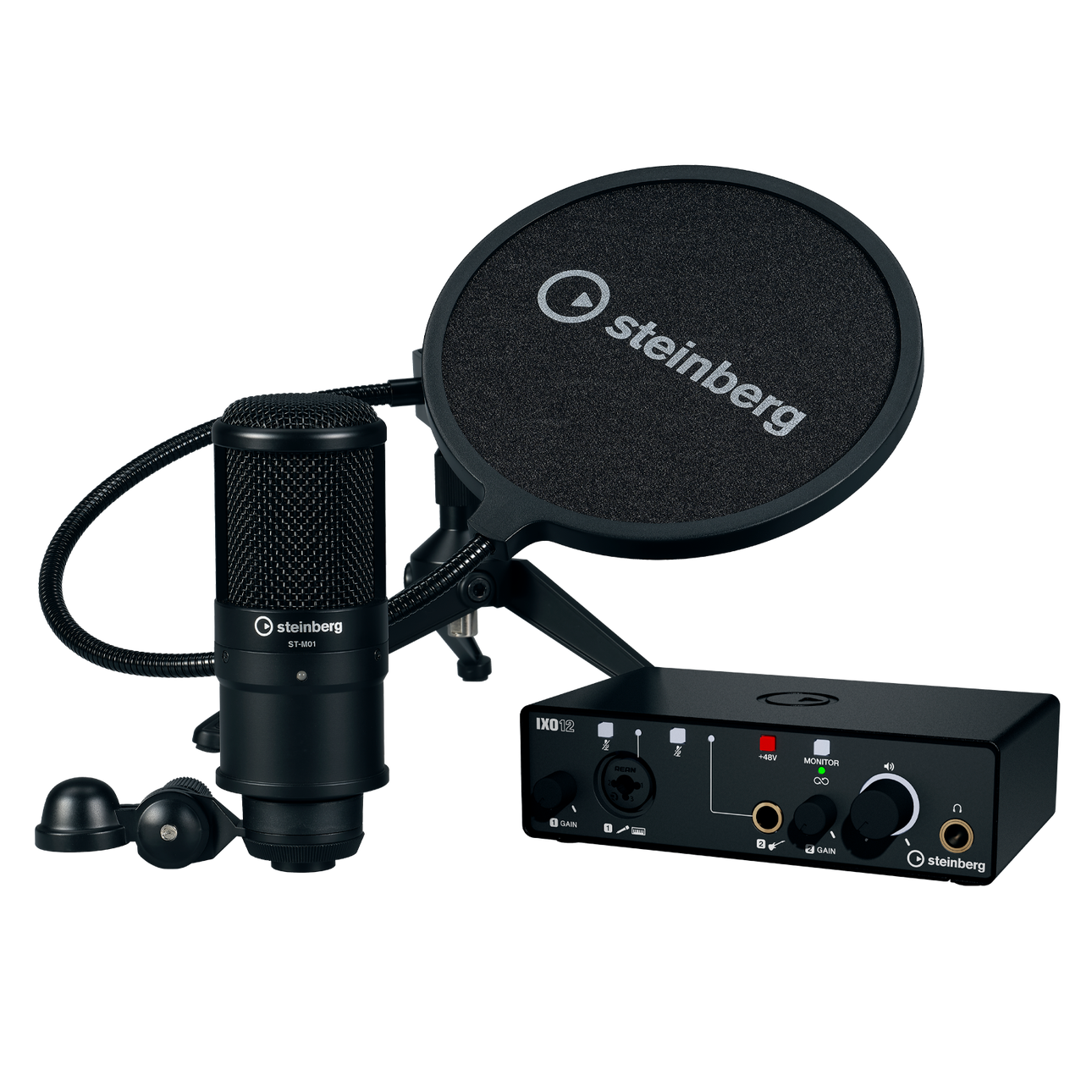 Steinberg IXO12 Podcast Pack (Black)