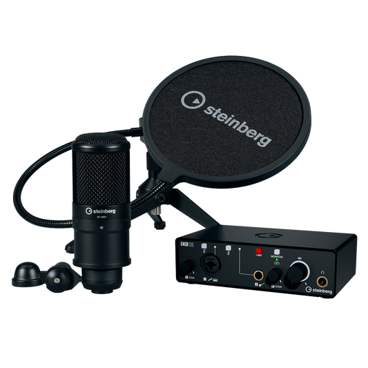 Steinberg IXO12 Podcast Pack (Black)