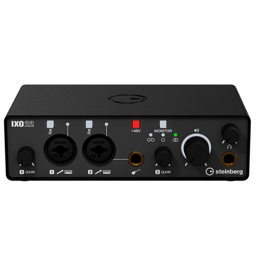 Steinberg IXO22 2x2 USB-C Audio Interface (Black)