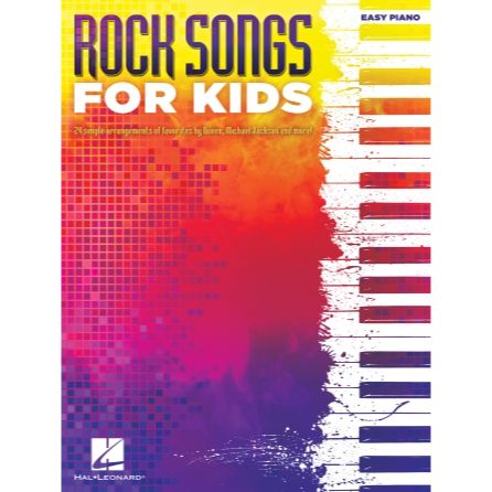 Rock Songs for Kids Easy Piano