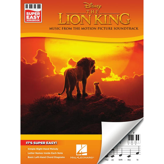 Super Easy Songbook - The Lion King