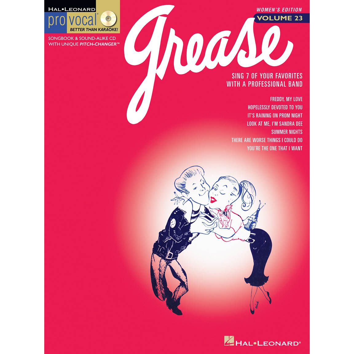 Grease - Pro Vocal Women's Edition (Volume 23)