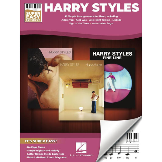 Super Easy Songbook - Harry Styles