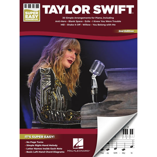 Super Easy Songbook - Taylor Swift (2nd Edition)