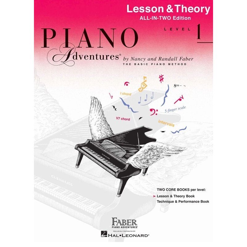 Piano Adventures Lesson & Theory - Level 1 (All-in-two Edition)