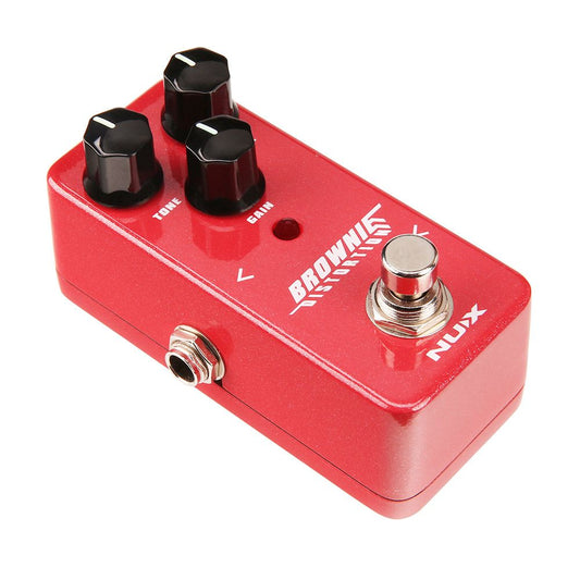 Nux Brownie Distortion Mini Effects Pedal