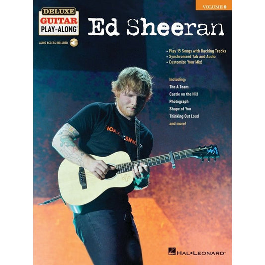 Deluxe Guitar Play-Along Vol.9 - Ed Sheeran
