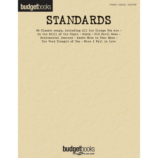 Budget Books - Standards PVG