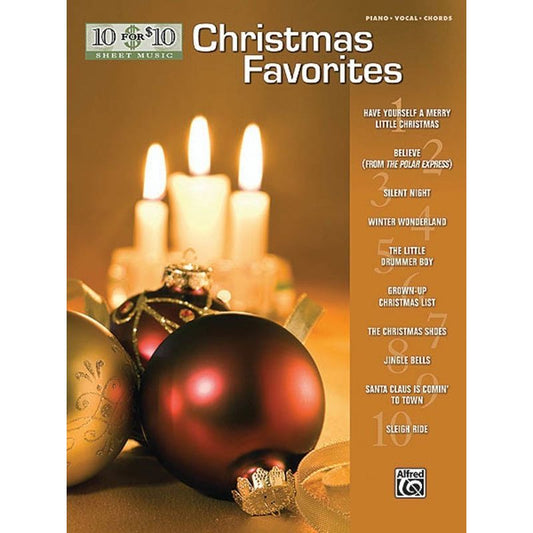 Alfred Christmas Favorites for Piano, Vocal and Guitar