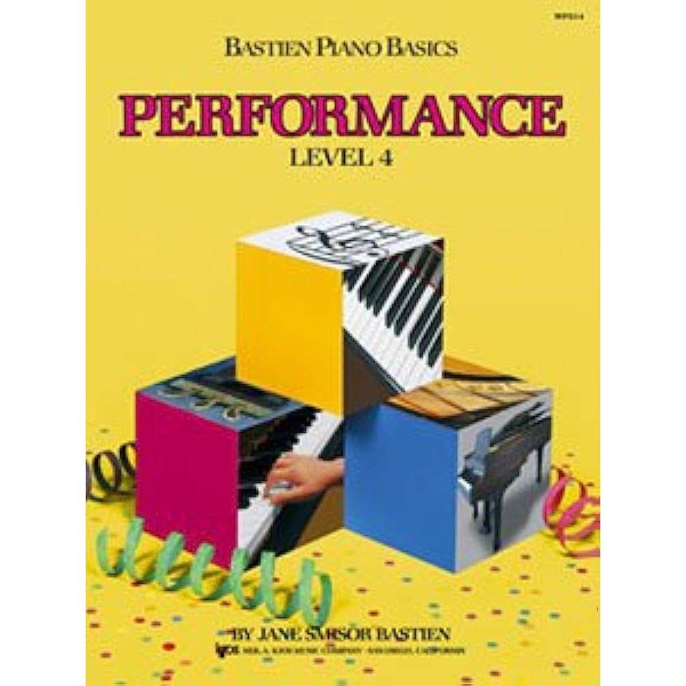 Bastien Piano Basics Performance Level 4