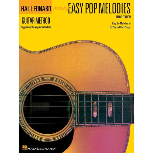 Guitar Method More Easy Pop Melodies - 3rd Edition