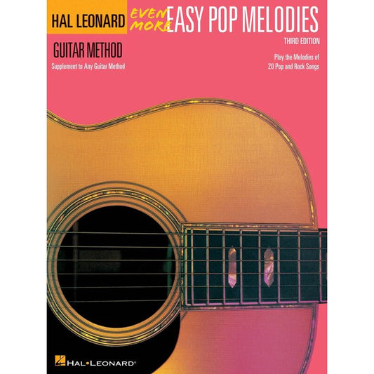 Guitar Method - Even More Easy Pop Melodies (3rd Edition)