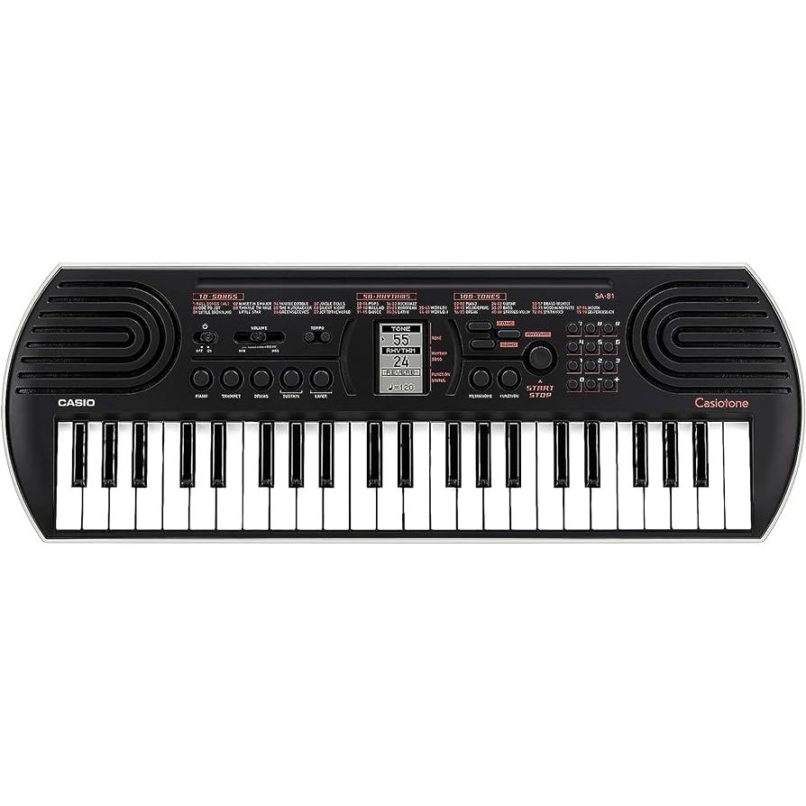 Casio SA-81 Mini Keyboard (Black)