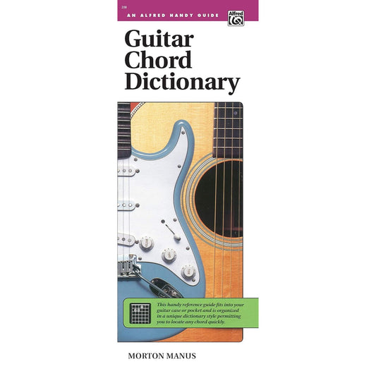 Guitar Chord Dictionary Handy Guide