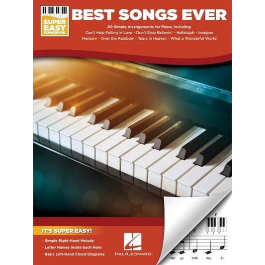 Super Easy Songbook - Best Songs Ever