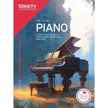 Trinity Piano Exam Grade Initial from 2023 (Book Only)