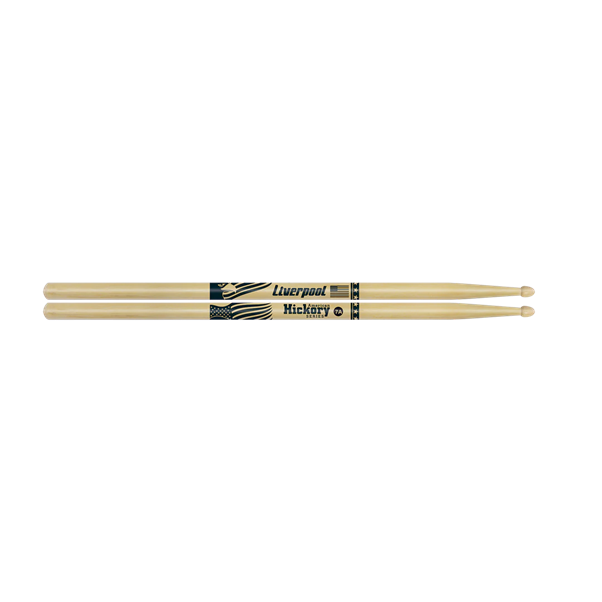 Liverpool American Hickory 7A Wood Tip Drum Stick