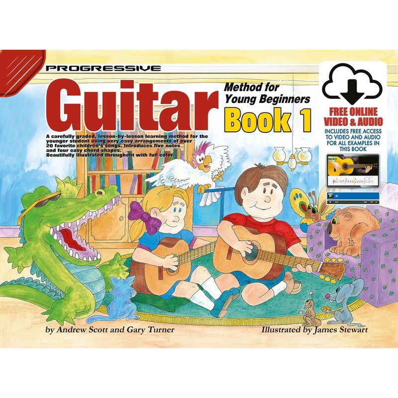 Progressive Guitar Method for Young Beginners - Book 1