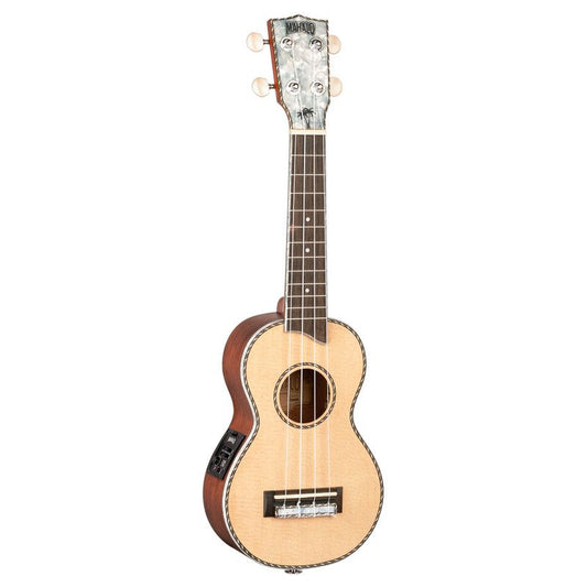 Mahalo MP1E Pearl Series Soprano Ukulele Natural(H)