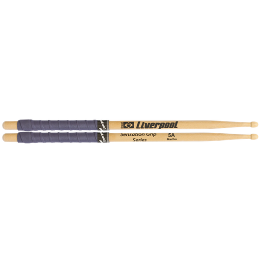 Liverpool Sensation Grip Series 5A Wood Tip Drum Stick